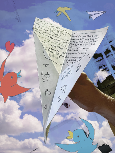 ode to a paper airplane