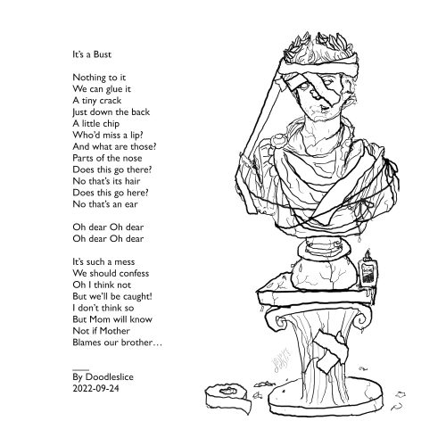 It's a Bust - Illustrated poem by Doodleslice