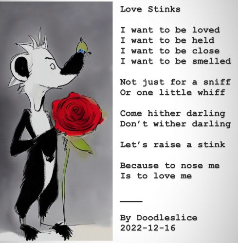 Love Stinks - an illustrated poem by Doodleslice